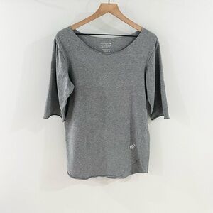 Jed North Short Sleeve Tee Gray Size Medium